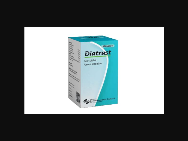 Diatrust - a remedy for diabetes