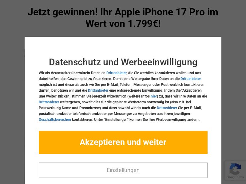 iPhone 17 Pro Quiz - DE