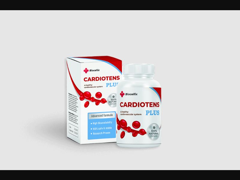 Cardiotens Plus - capsules for hypertension