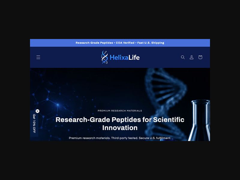 HelixALife - Research Peptides - RevShare (US)
