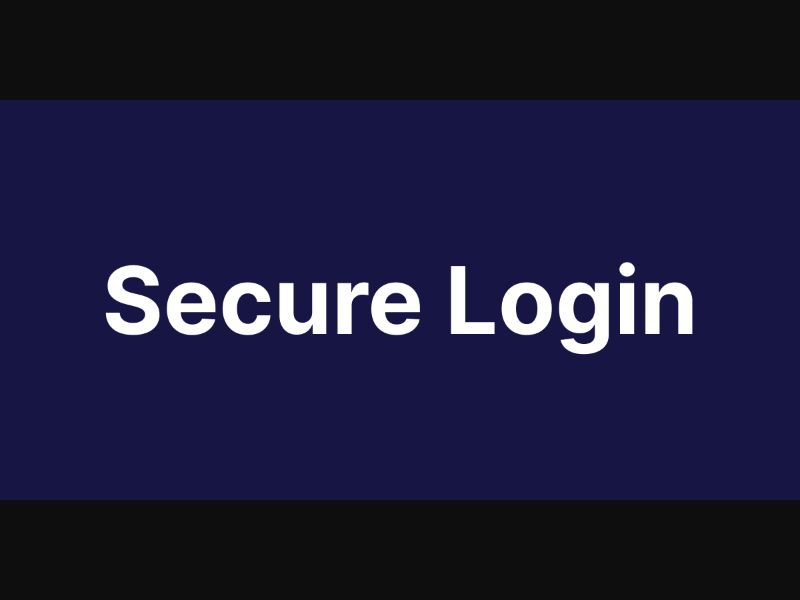 Secure Login JO