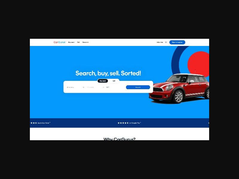 CarGurus - New and Used Cars - CPL (UK)