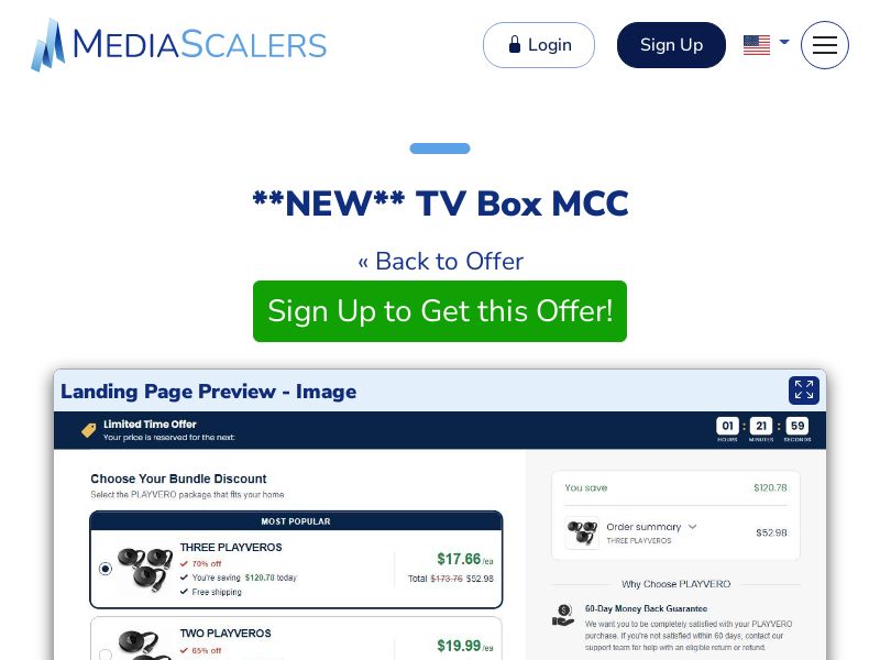 TV Box MCC {+DTC} (Event Tracking) [US, CA]