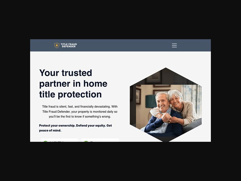 Title Fraud Defender - Home Title Monitoring - CPS (US)