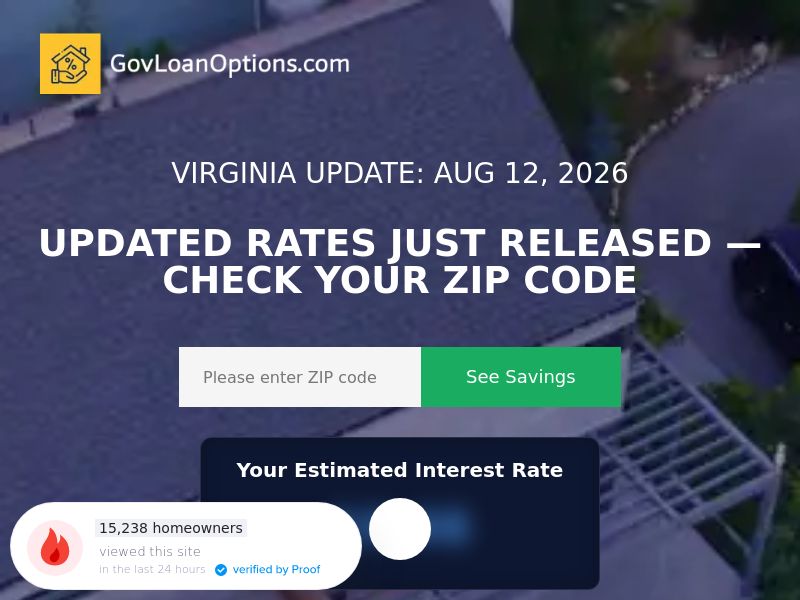 Gov Loan Options - Email Only