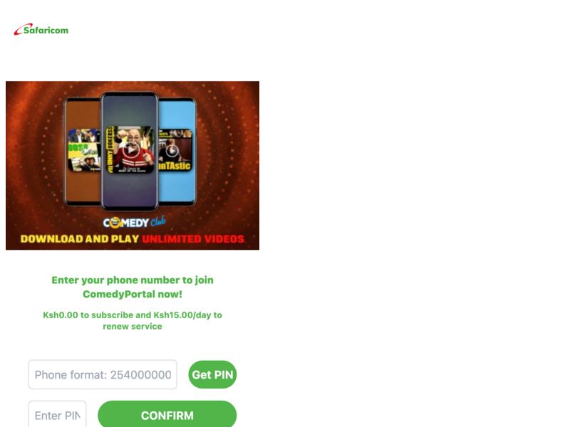 ComedyClub Safaricom