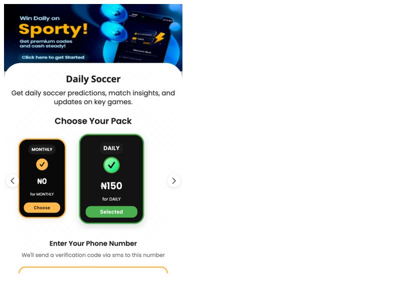 Daily soccer Mfilter MTN