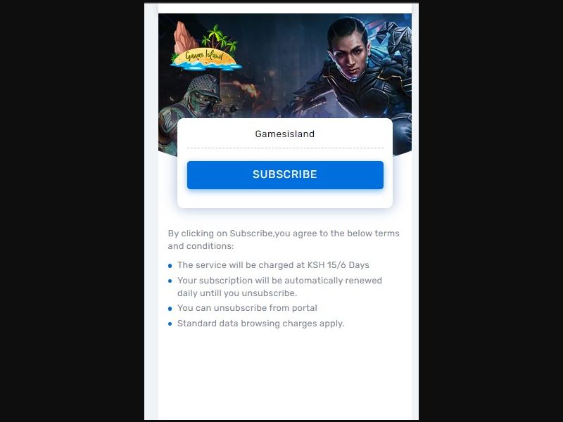 [MOB] OW - Games Island /KE [Safaricom] -USSD 