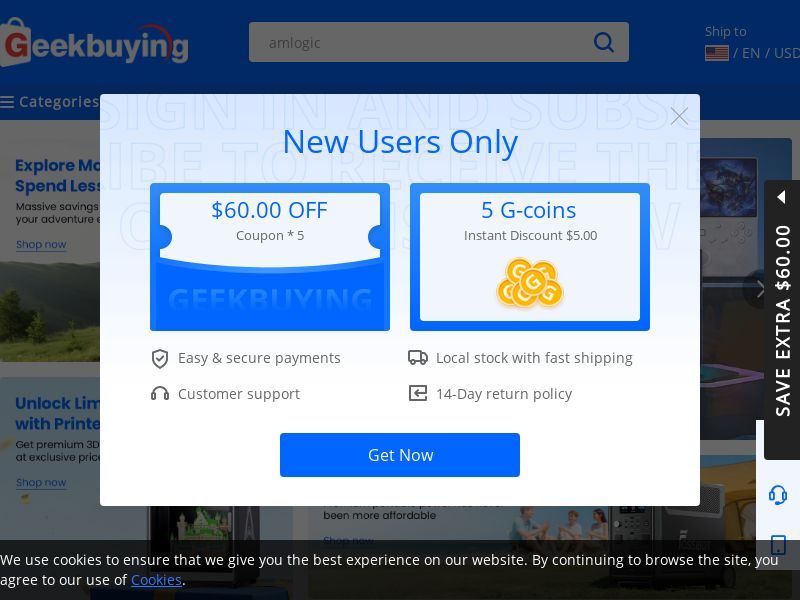Geekbuying.com - AU,BR,CA,FR,DE,IN,ID,IT,PR,ES,UK,US