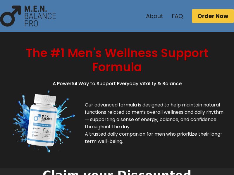 Men Balance Pro SS - US/UK/CA (No Brand Bidding)