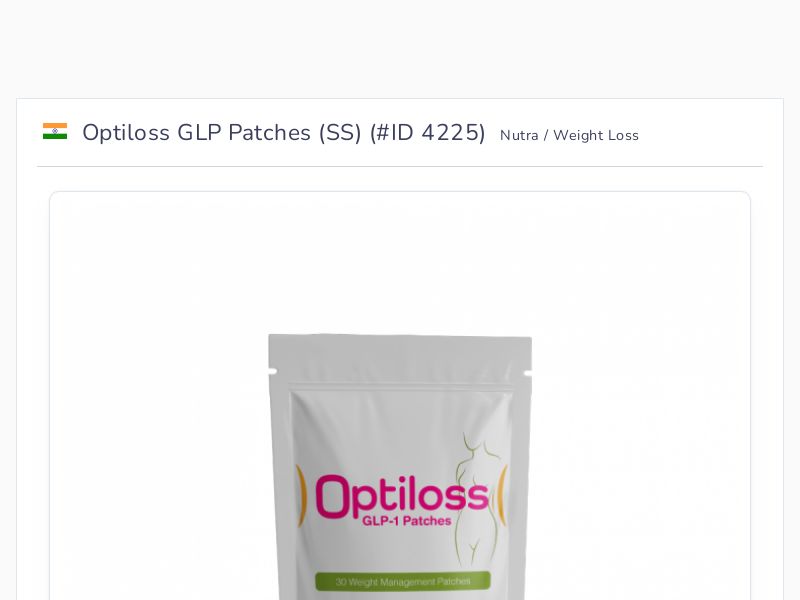 Optiloss GLP Patches (SS)