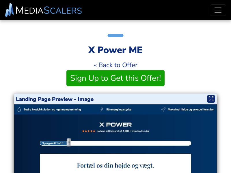 X Power ME (Event Tracking) [DK]