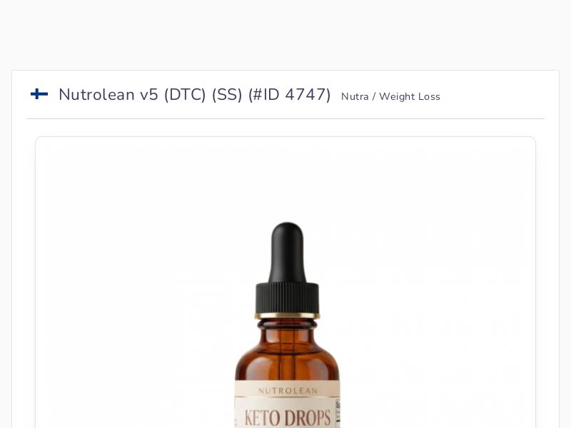 Nutrolean v5 (DTC) (SS)