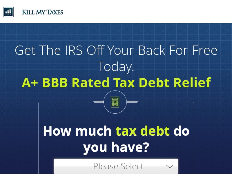 Kill My Taxes - Accelerated Tax Relief Solutions - CPL (US)