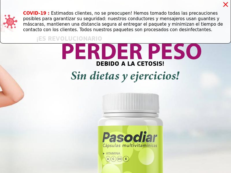 Pasodiar 269 GTQ - weight loss