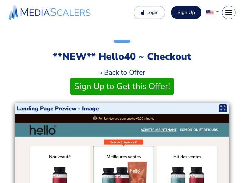 Hello40 ~ Checkout {+DTC} (Event Tracking) [DE, GB, FR, AT, CH, IT, SE, +8 More]