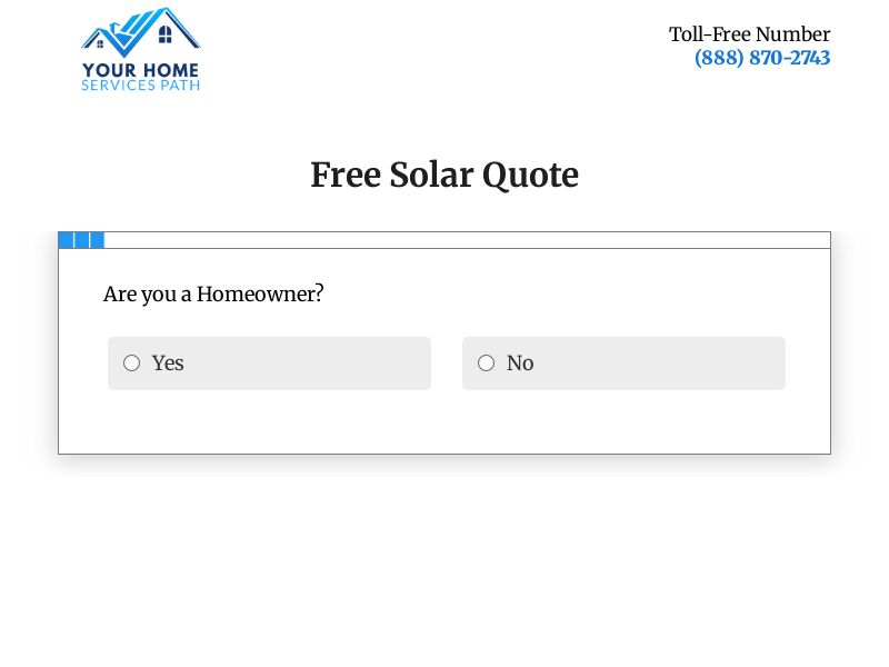 Your home service Path (Solar) - Revshare | US