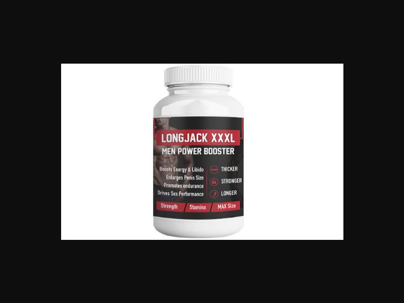 Longjack XXXL capsules for penis enlargement and potency