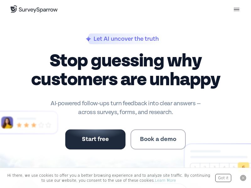 SurveySparrow.com Utility CPS - Worldwide