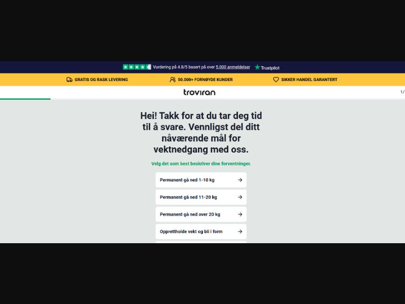 [WEB+MOB] TROVIRAN - Plan/DTC /NO CPS *FB Pixel*