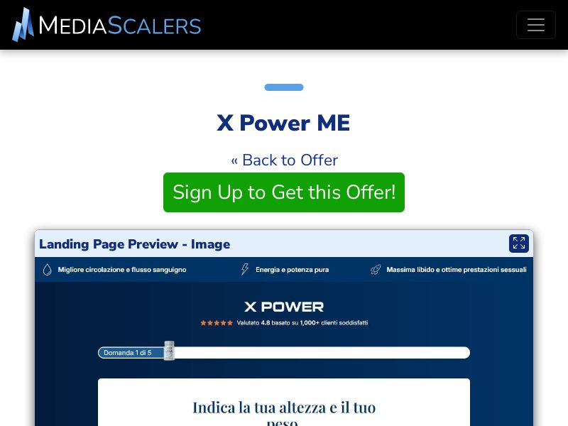 X Power ME (Event Tracking) [IT]