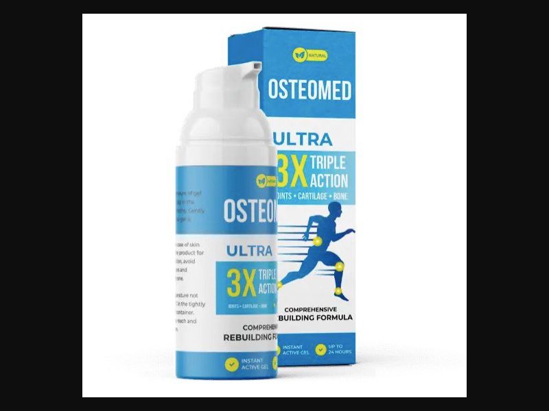 Osteomed - gel against joint pain | free