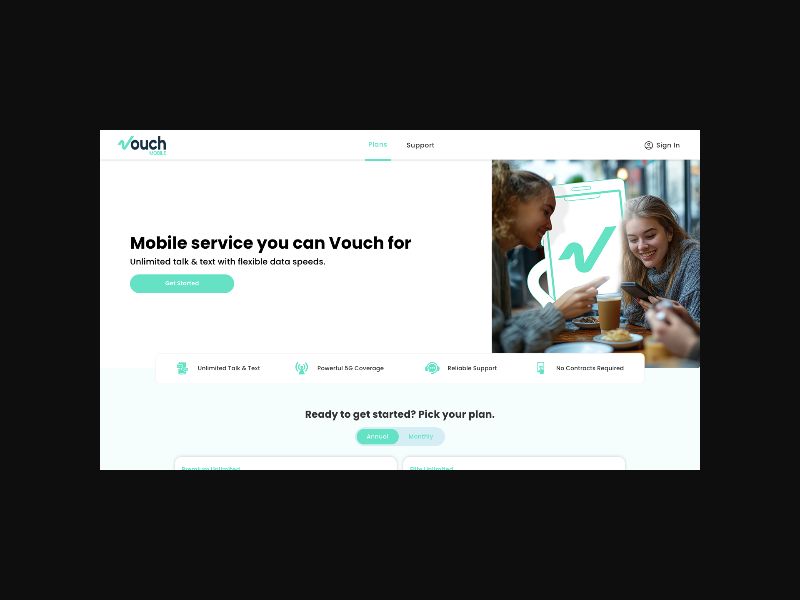 Vouch Mobile - 3 Months Free* - CPS (US)