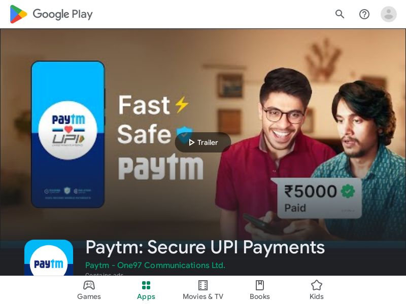 Paytm Android Mobile CPFT - India