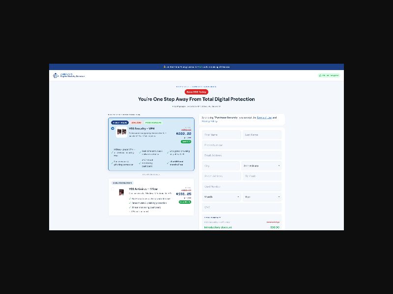 VSS Security - Antivirus Software - CPS (US)