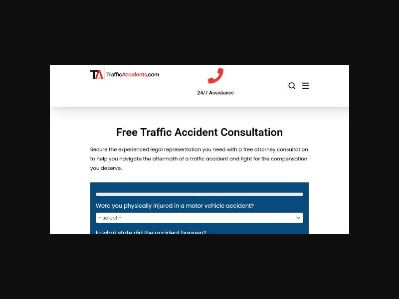 TrafficAccidents.com - MVA - RevShare (US)