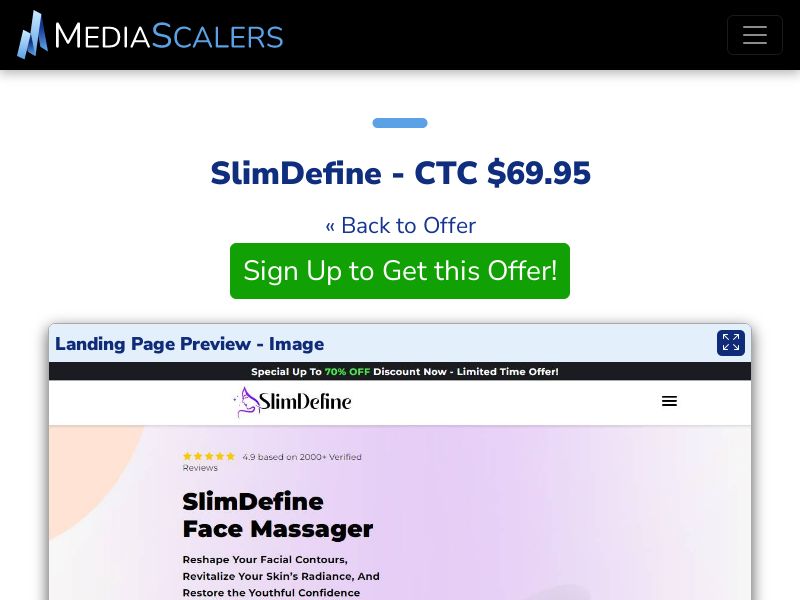 SlimDefine - CTC $69.95 {+DTC, Alt-Landers} (Event Tracking) [US]