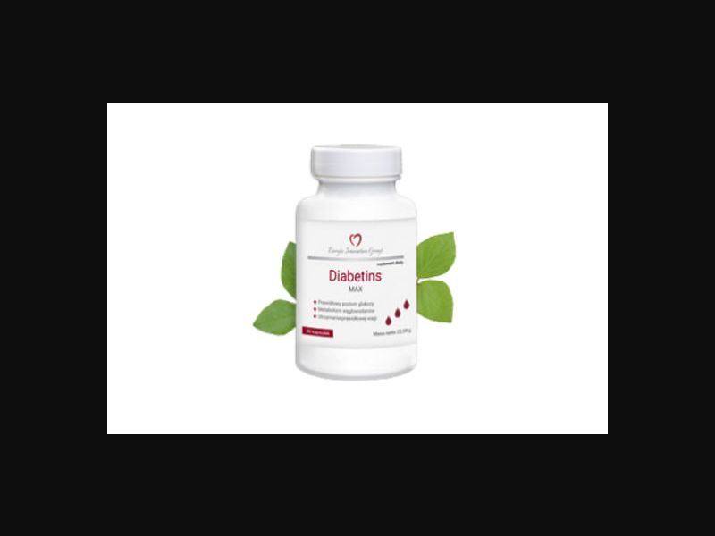 Diabetins MAX - capsules for diabetes