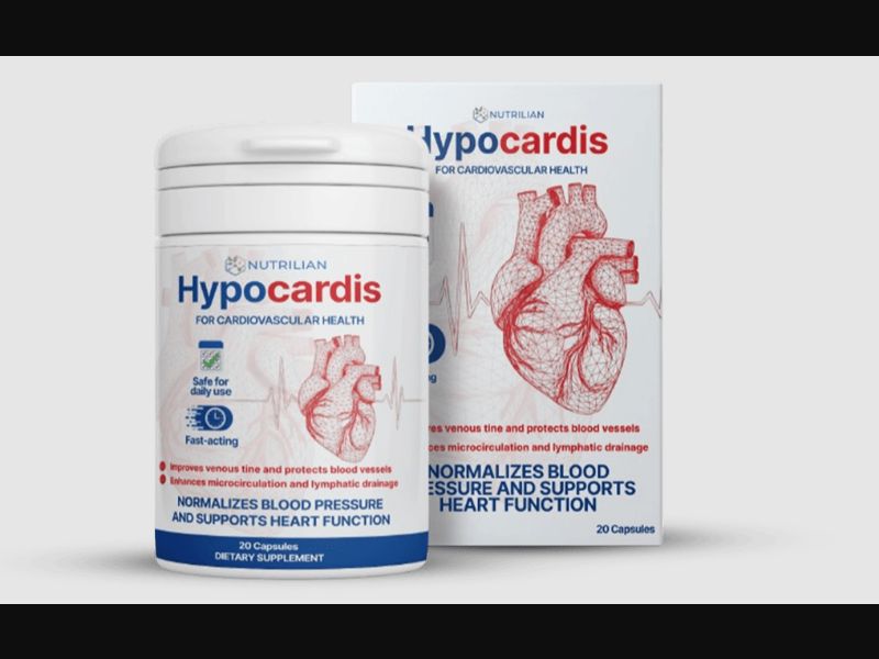 Hypocardis - capsules for hypertension (low price)