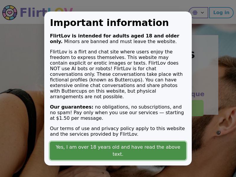 FlirtLov.com - BE NL UK PL DK SE - DOI ONLY FOR SMARTLINK
