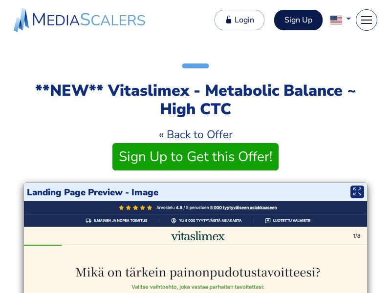 Vitaslimex - Metabolic Balance ~ High CTC {+DTC} [FI]