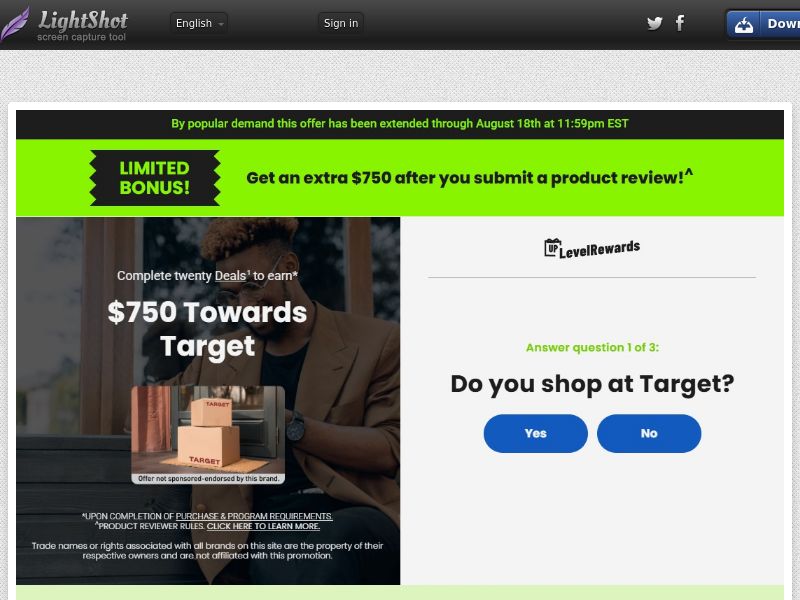 Rewards US - Ninja Slushi $500 - CPL | US