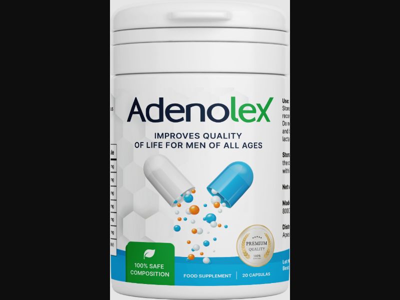 Adenolex - capsules for prostatitis