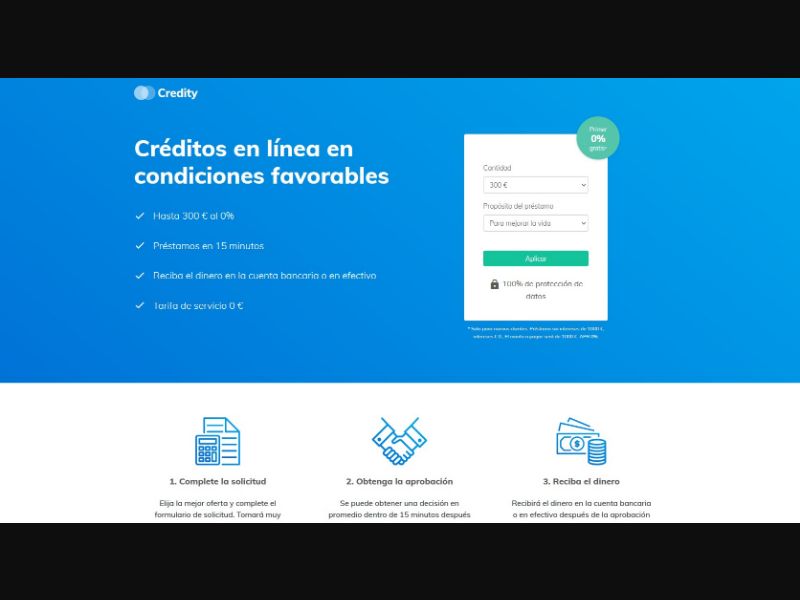 [WEB+MOB] Credity (Loans) /MX