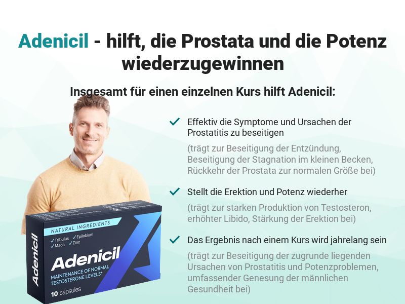 Adenicil HIGH PRICE EU - prostatitis
