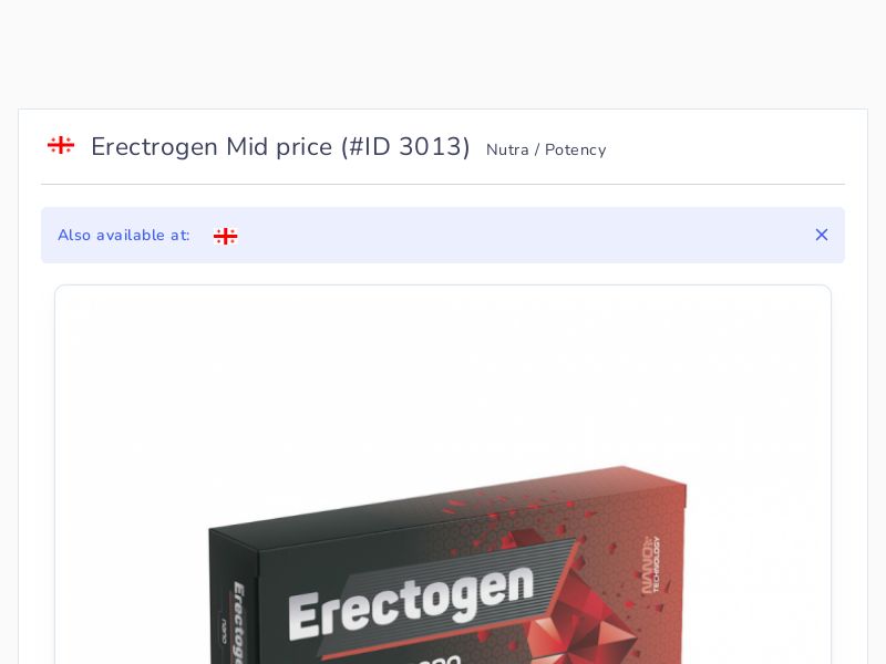 Erectrogen Mid price