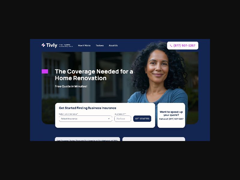 Tivly - Business & Renovation Insurance - CPA (US)