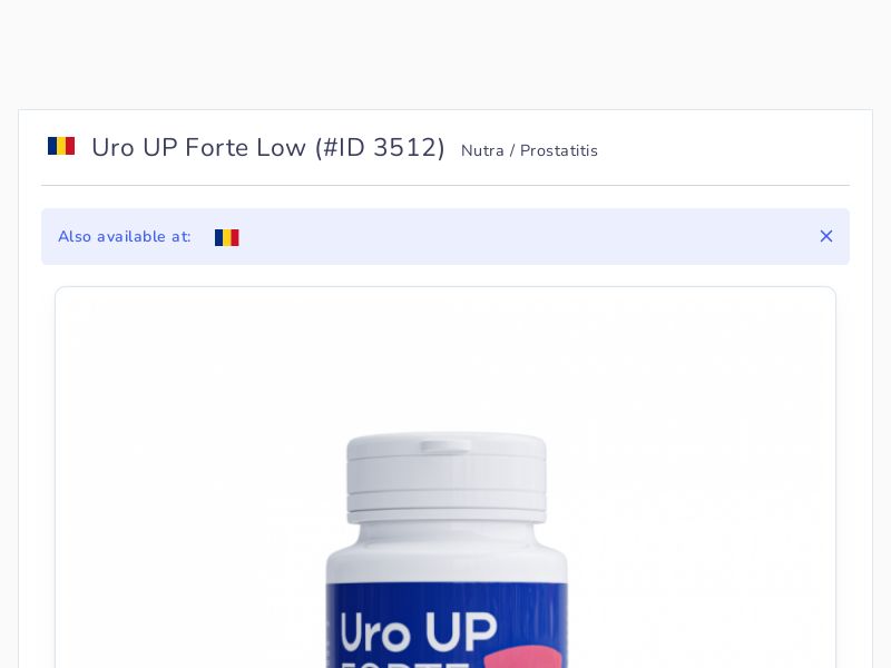 Uro UP Forte Low
