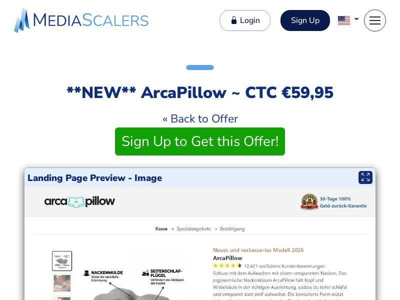 ArcaPillow ~ CTC €59,95 {+DTC} [DE, AT]