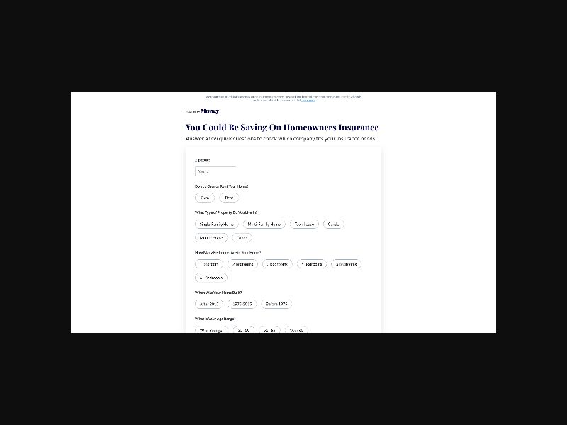 Money.com - Homeowners Insurance - RevShare (US)