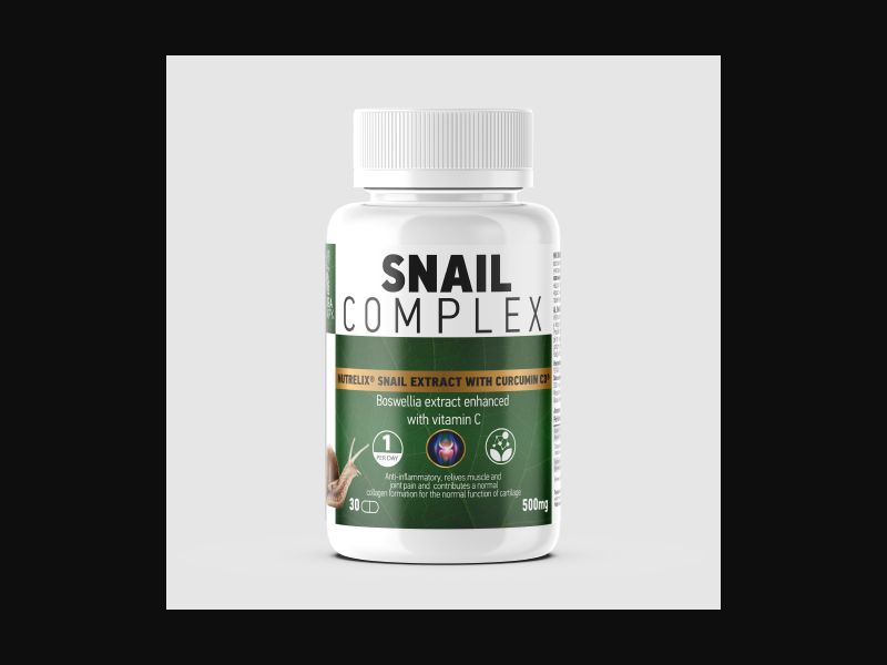 Snail Complex - capsules for joints | low price