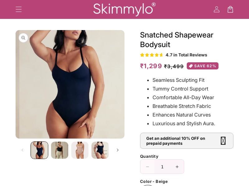 Snatched Shapewear by Skimmylo CPA - India