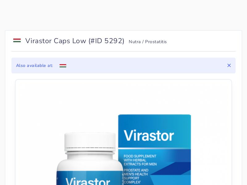Virastor Caps Low