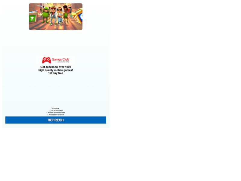 GamesClub Airtel