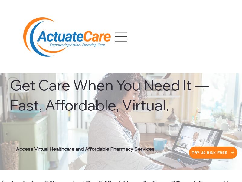 ActuateCare.com / Your Online Doctor and Pharmacy Needs