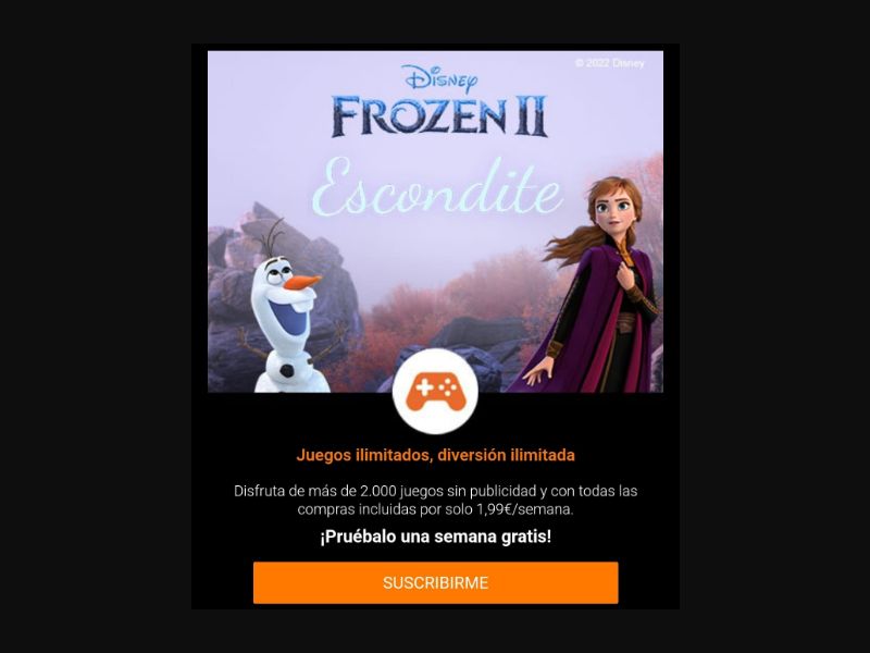 [MOB] Frozen /ES [Orange] 2 Click